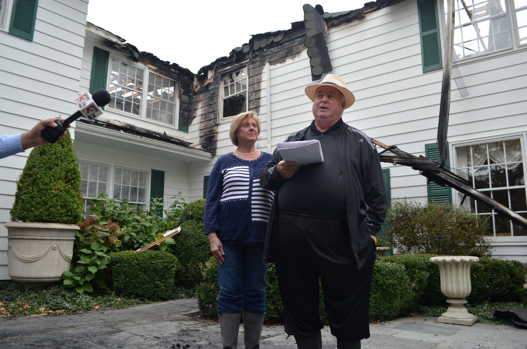 Pine Manor: Among the wreckage